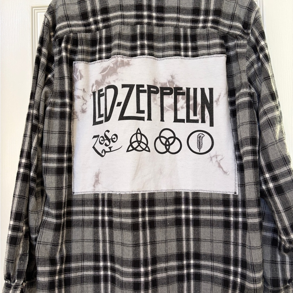 LED ZEPPELIN Concert Flannel